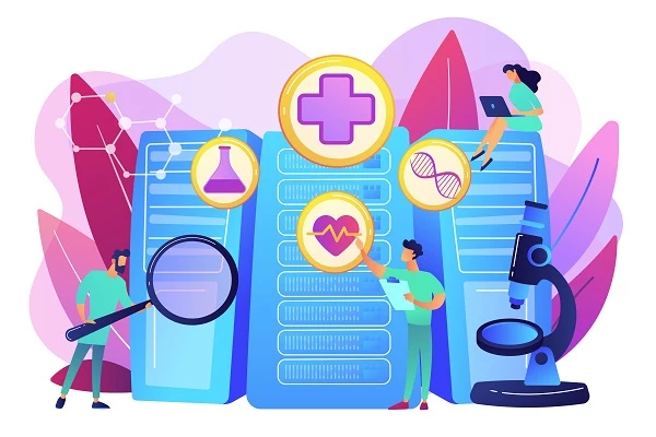 Big data analytics concept