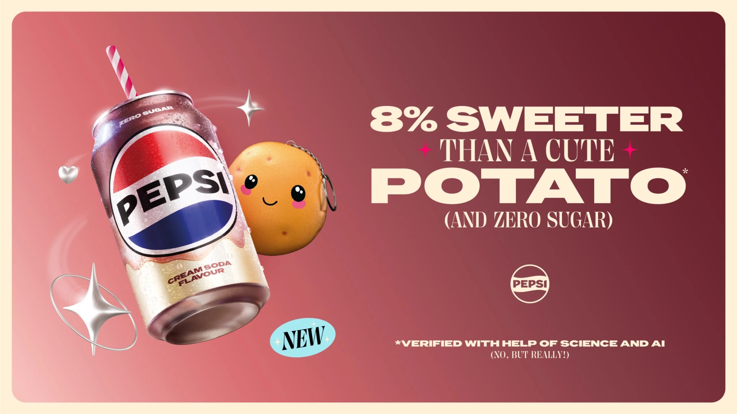 Pepsi Zero Sugar ad