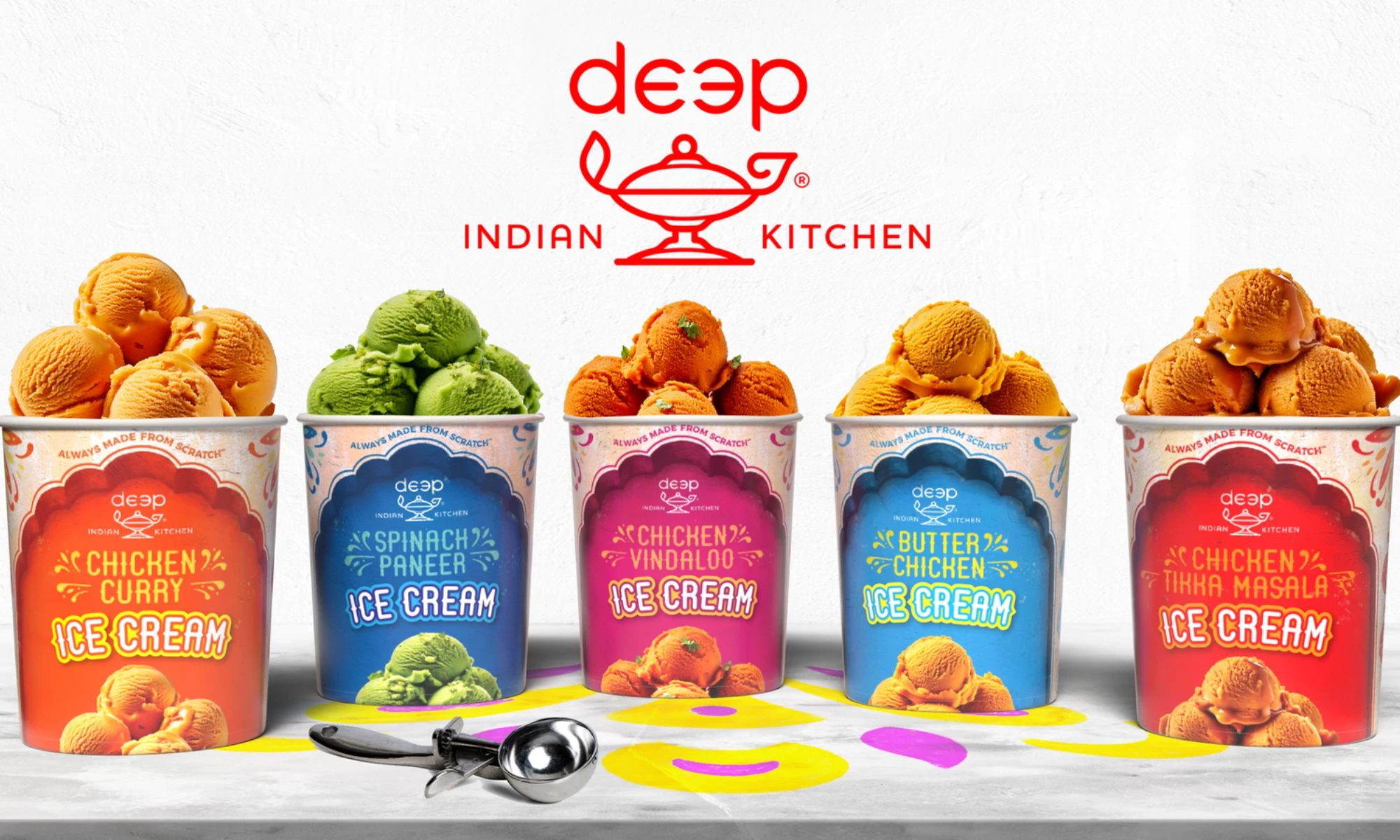 Deep Indian Kitchen’s Range of Ice Cream Flavors for April Fools’ Day | Source: Deep Indian Kitchen