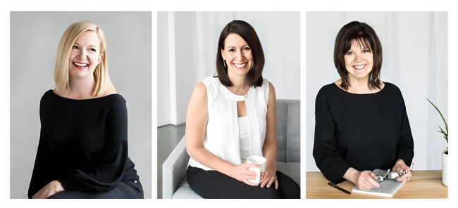 Nicole Satterwhite (Co-CEO and Owner), Megan Stephens (Co-CEO and Owner), and Ann Willoughby (Founder and Principal Emeritus) | Source: Willoughby Design