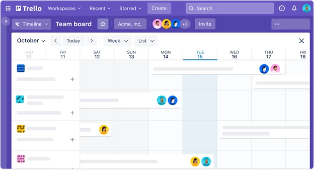 Trello Web Design Project Management Software