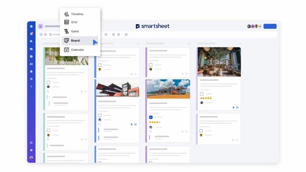Smartsheet Web Design Project Management Software