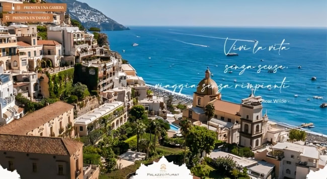 Palazzo Murat website landing page