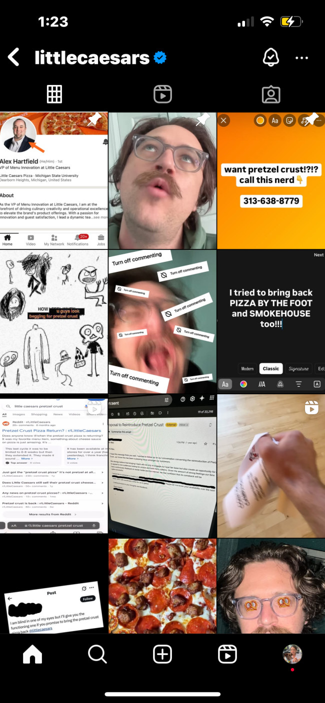 The Little Caesar's Social Media Manager 'Crashing Out' | Source: Little Caesar's