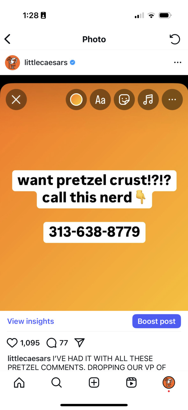 Archived Posts of Little Caesars | Source: Little Caesars