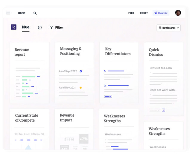 Klue Market Intelligence Tools