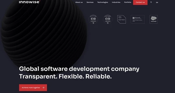Innowise home page