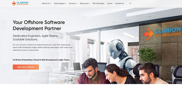 Clarion Technologies home page