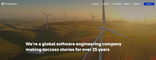 Itransition home page