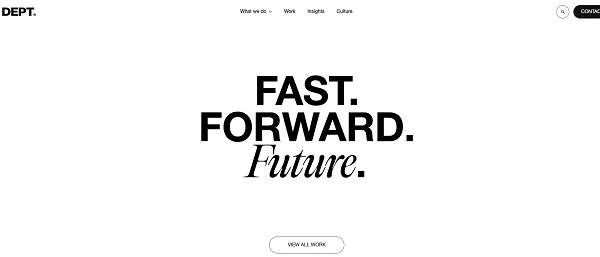 DEPT home page