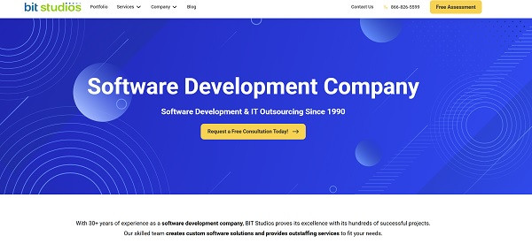 BIT Studios home page