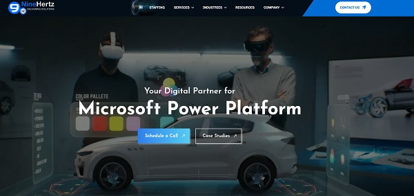 The NineHertz home page