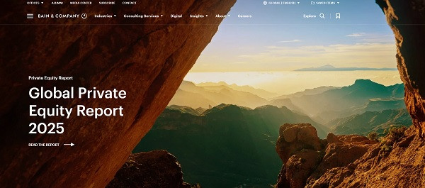Bain & Company home page