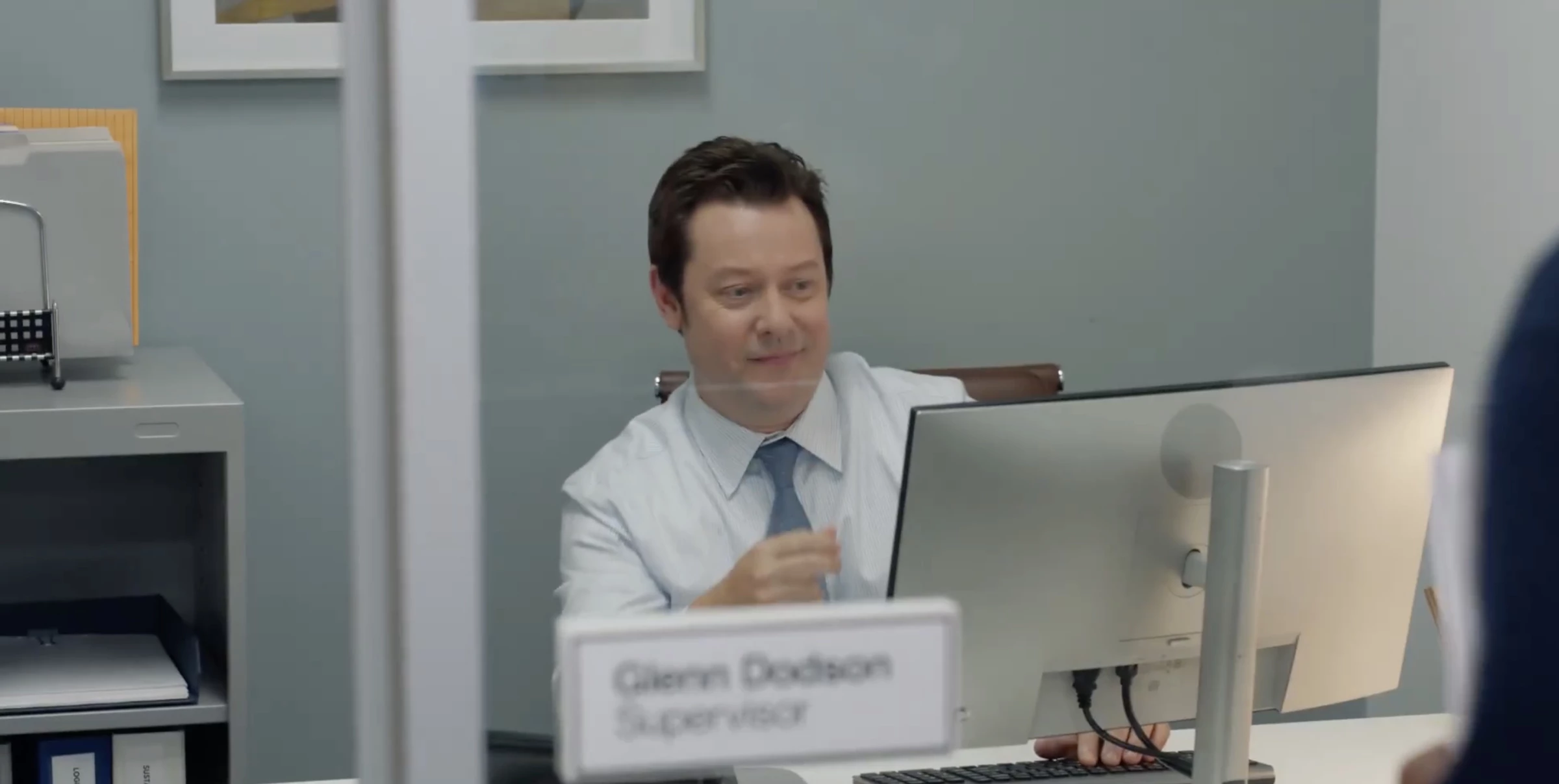 Glenn's Cameo as the Supervisor