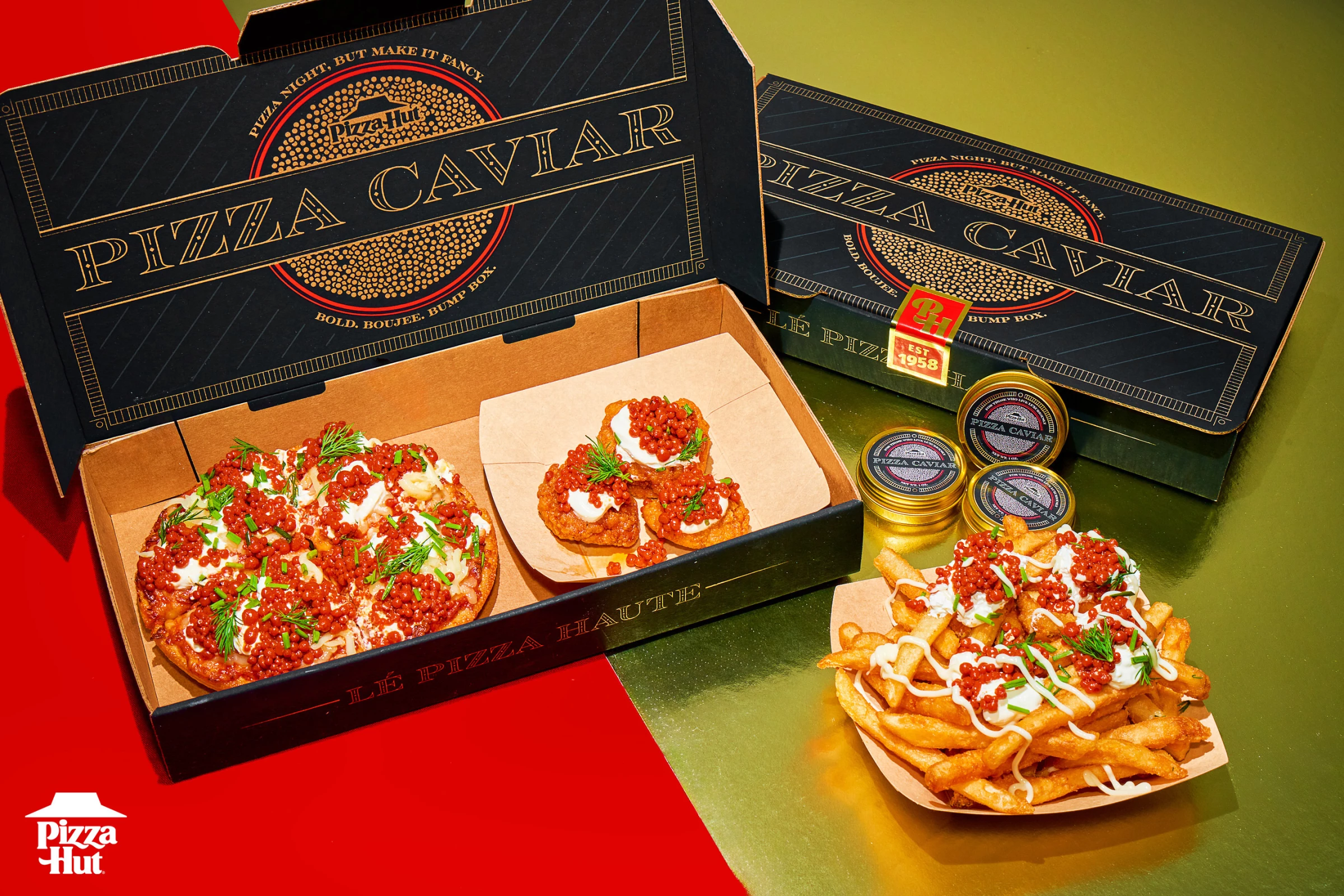 The Limited-Edition Pizza Caviar Bump Box