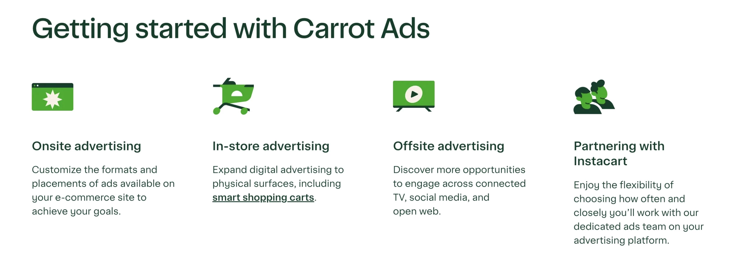 Getting started with Carrot Ads