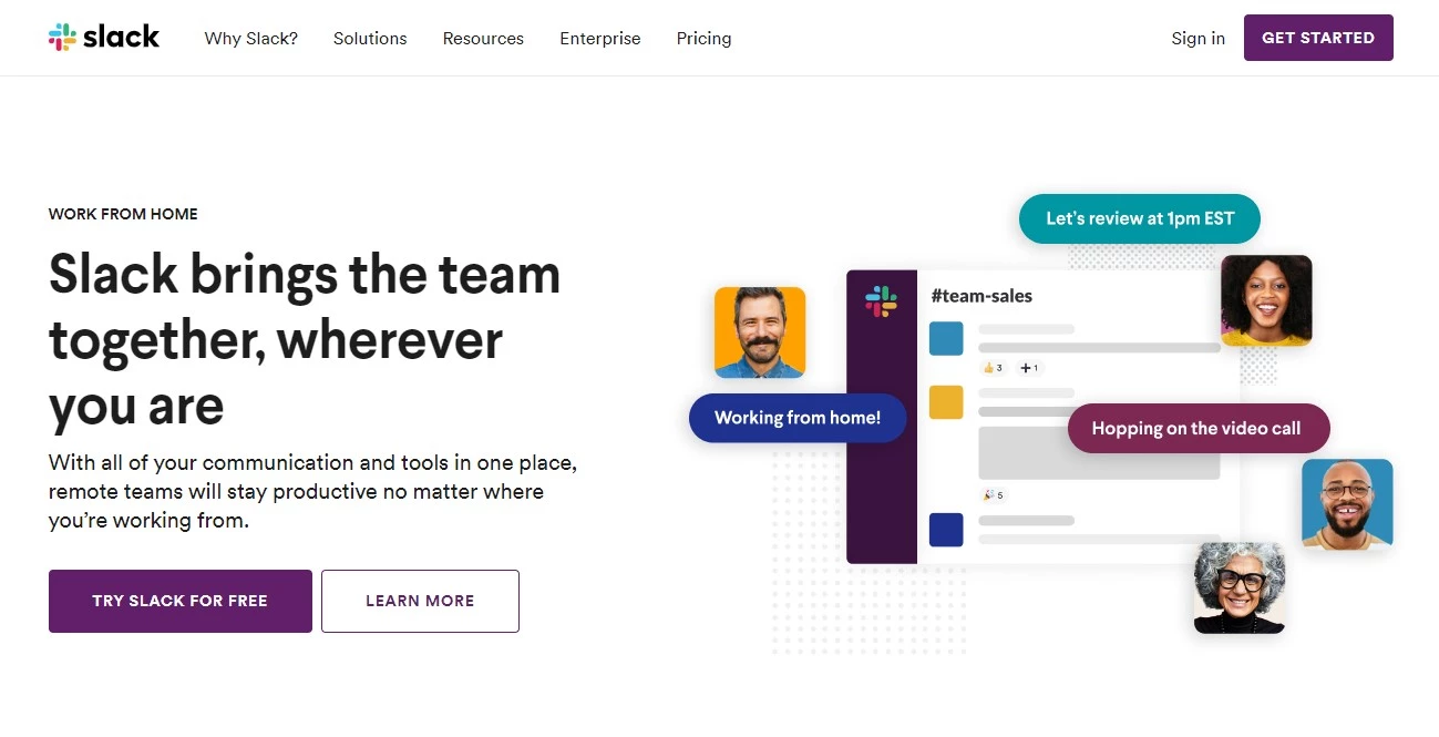 Brand voice guidelines: Slack's homepage Brand voice guidelines: Slack's homepage