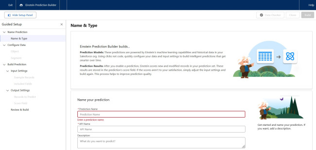 Salesforce Einstein Prediction Builder