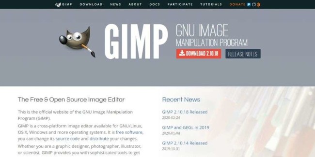 open source software gimp