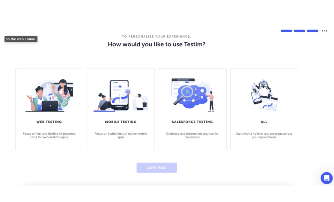 Testim’s personalization approach to software testing