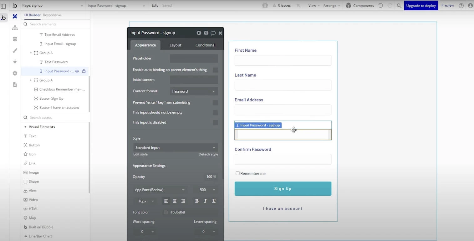 Bubble workflow