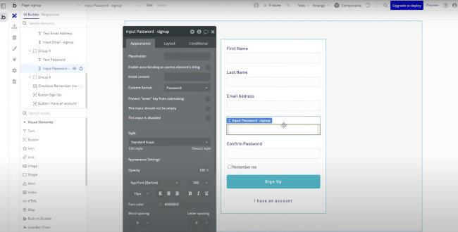 Bubble workflow