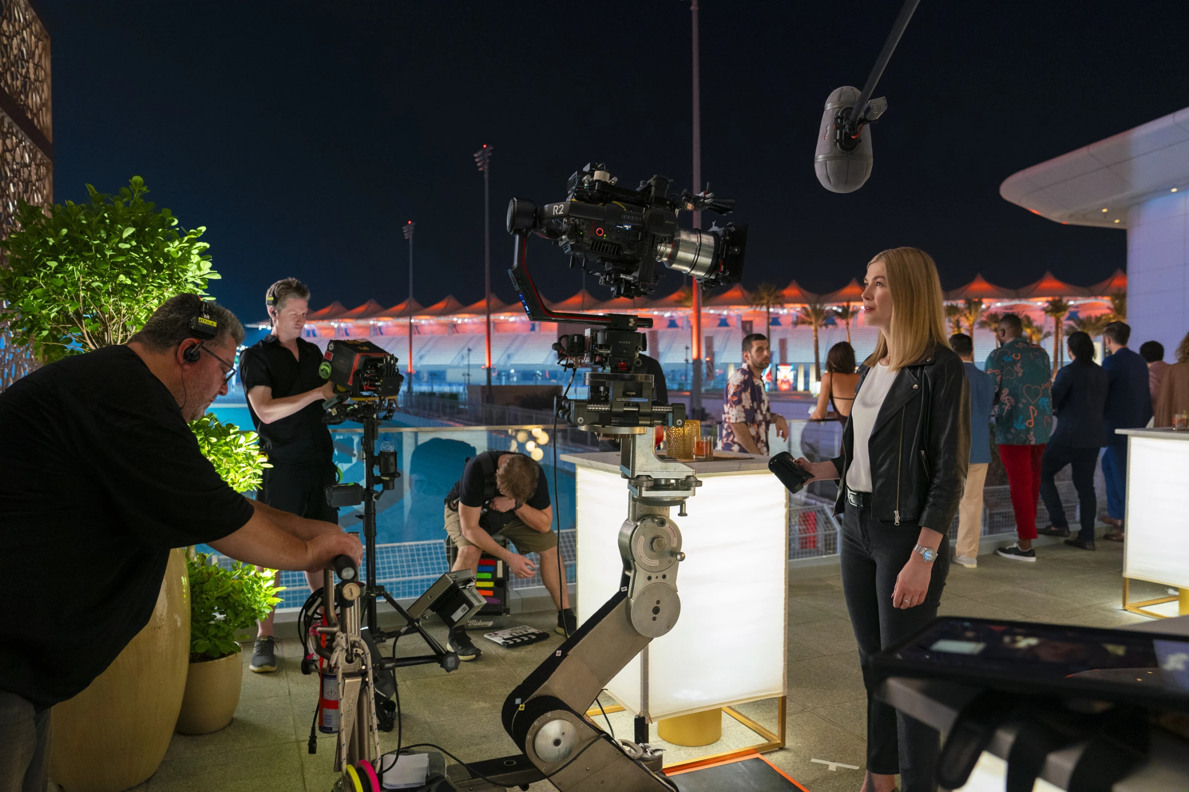 Rosamund Pike in Abu Dhabi