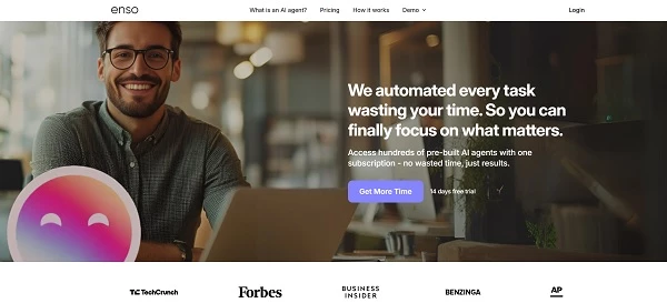 Home page of Enso