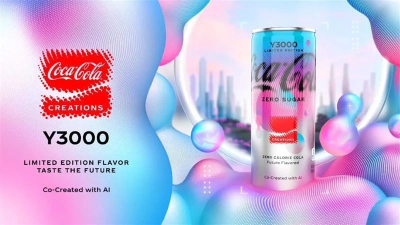 Image of Coca-Cola’s AI-assisted beverage Y3000