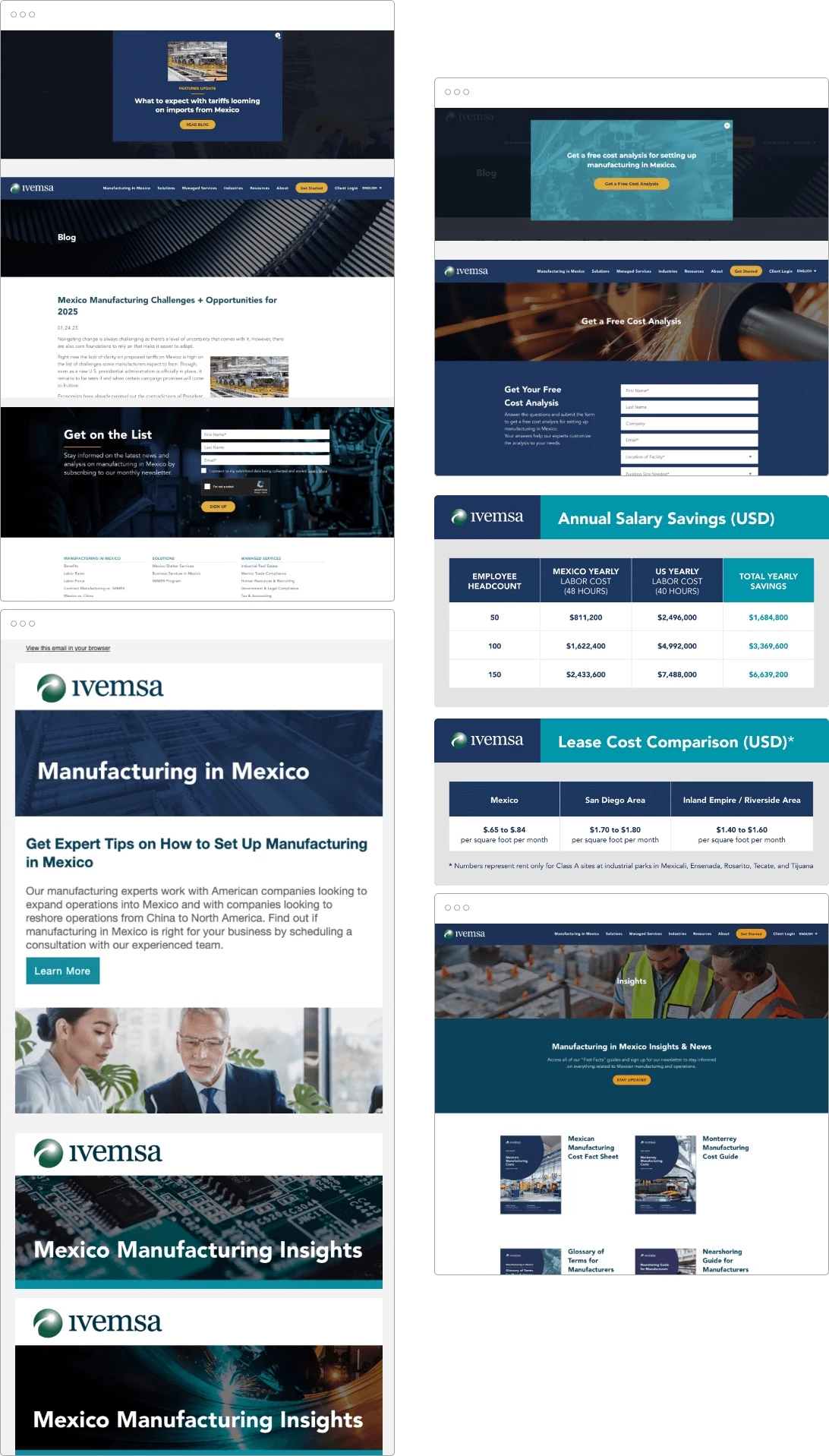 New Homepage Design for IVEMSA
