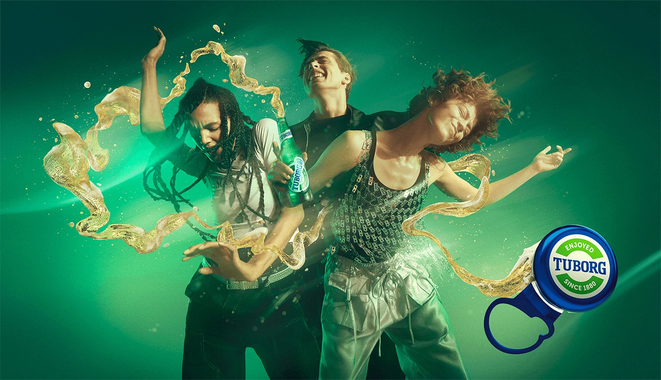 'Feel the Drop' Visual | Source: Tuborg