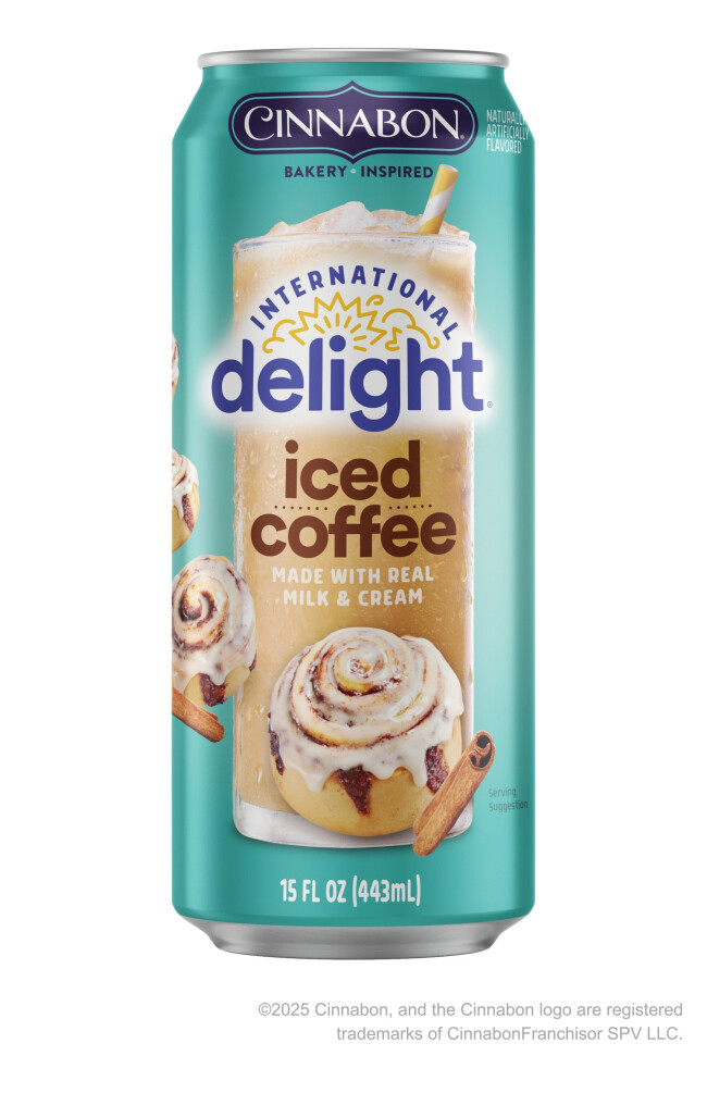 International Delight Cinnabon Iced Coffee Cans International Delight Cinnabon Iced Coffee Cans
