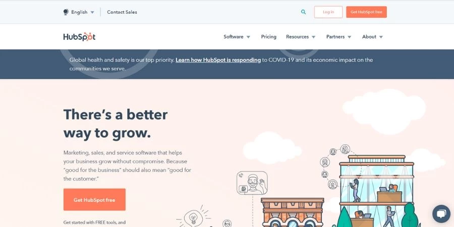 Top SaaS companies: HubSpot