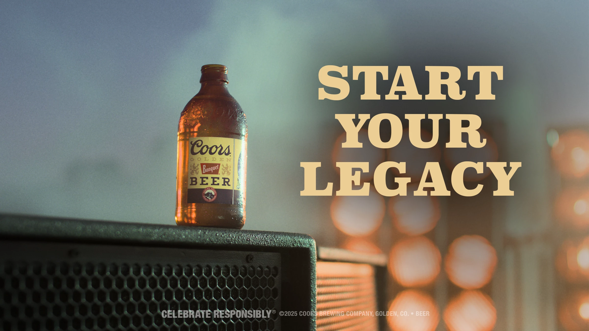 The Coors Banguet 'Start Your Legacy' Key Visual | Source: Coors Banquet