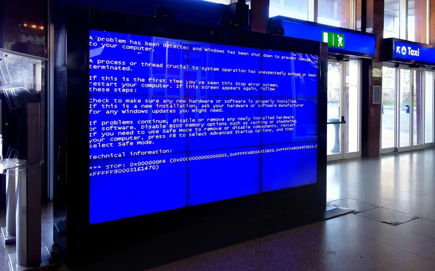 Airport affected by 2024 CrowdStrike