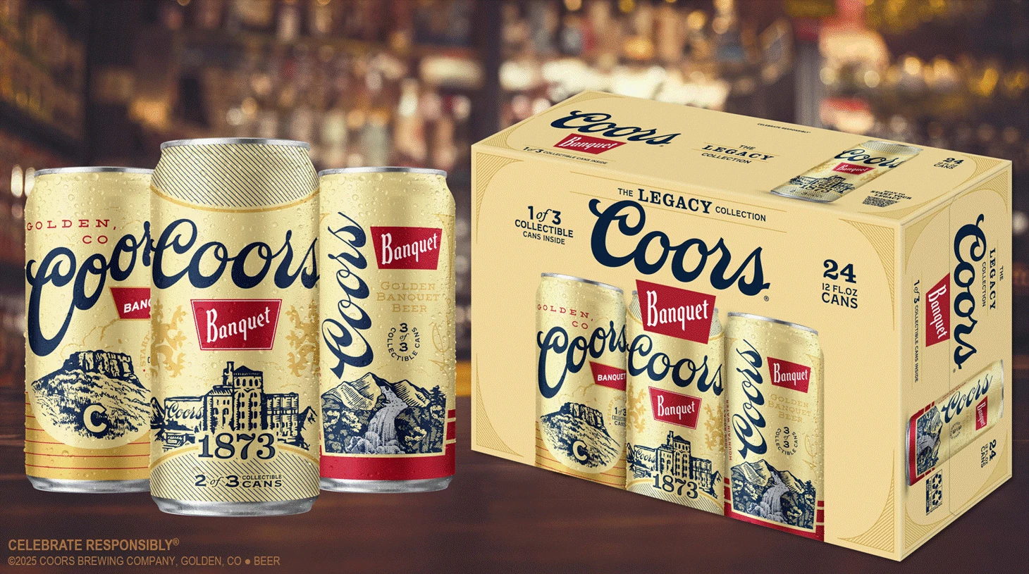 Coors Banquet's New Packaging | Source: Coors Banquet