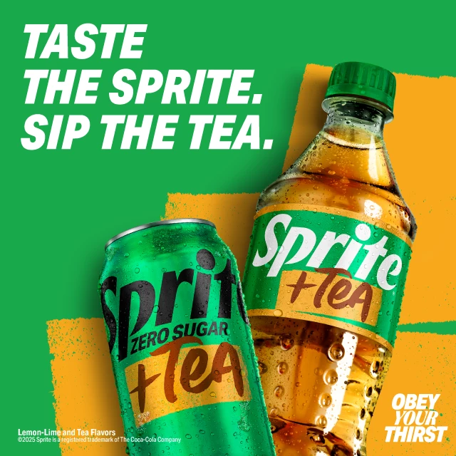 The New Sprite + Tea | Source: Sprite The New Sprite + Tea | Source: Sprite