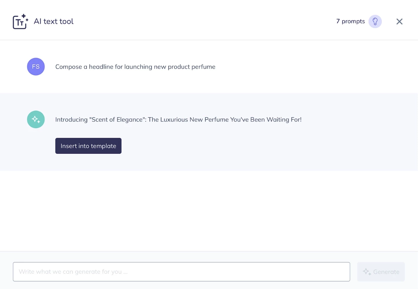 Elastic Email AI text tool Elastic Email AI text tool