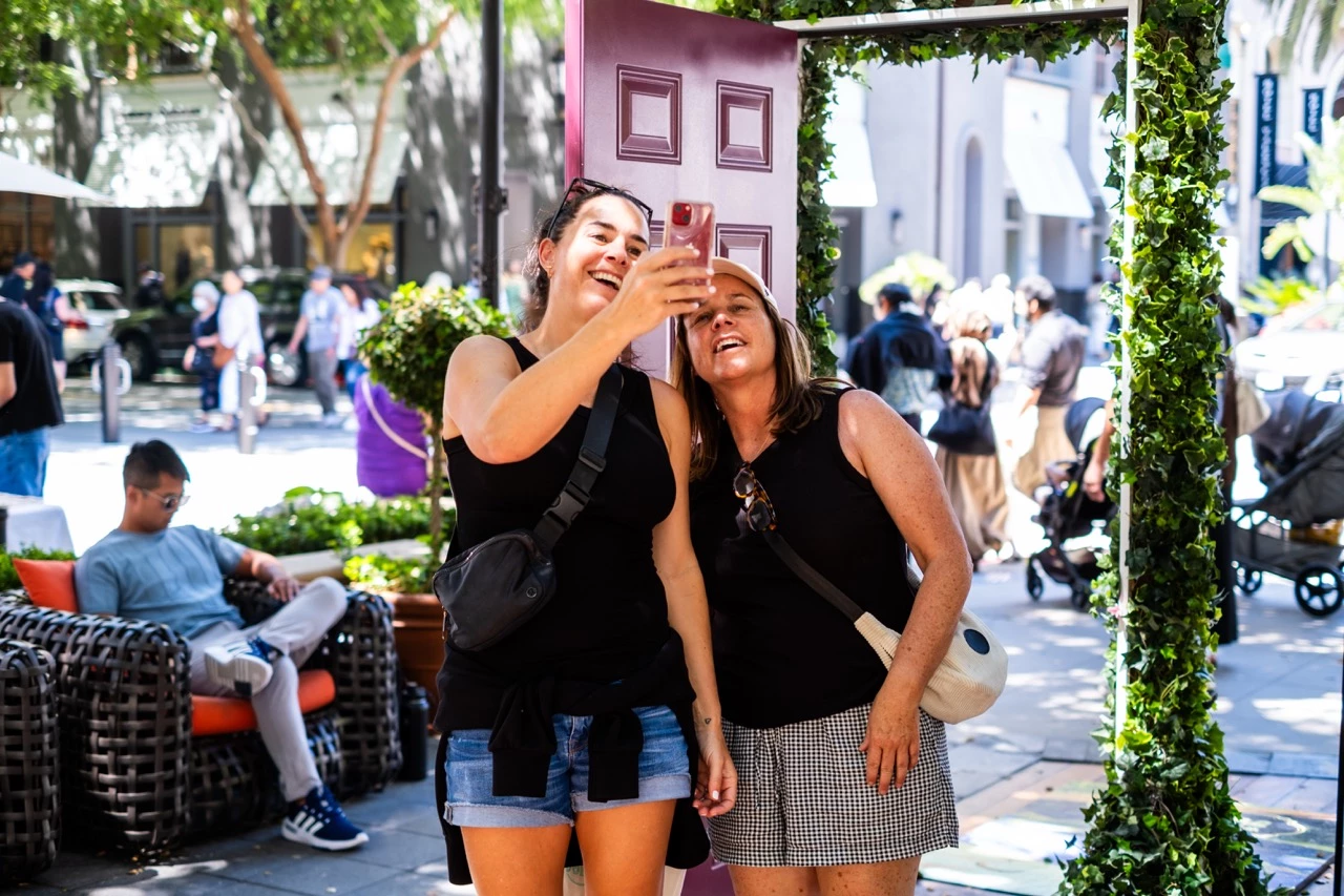 Attendees at the Tri-Valley Pop-up