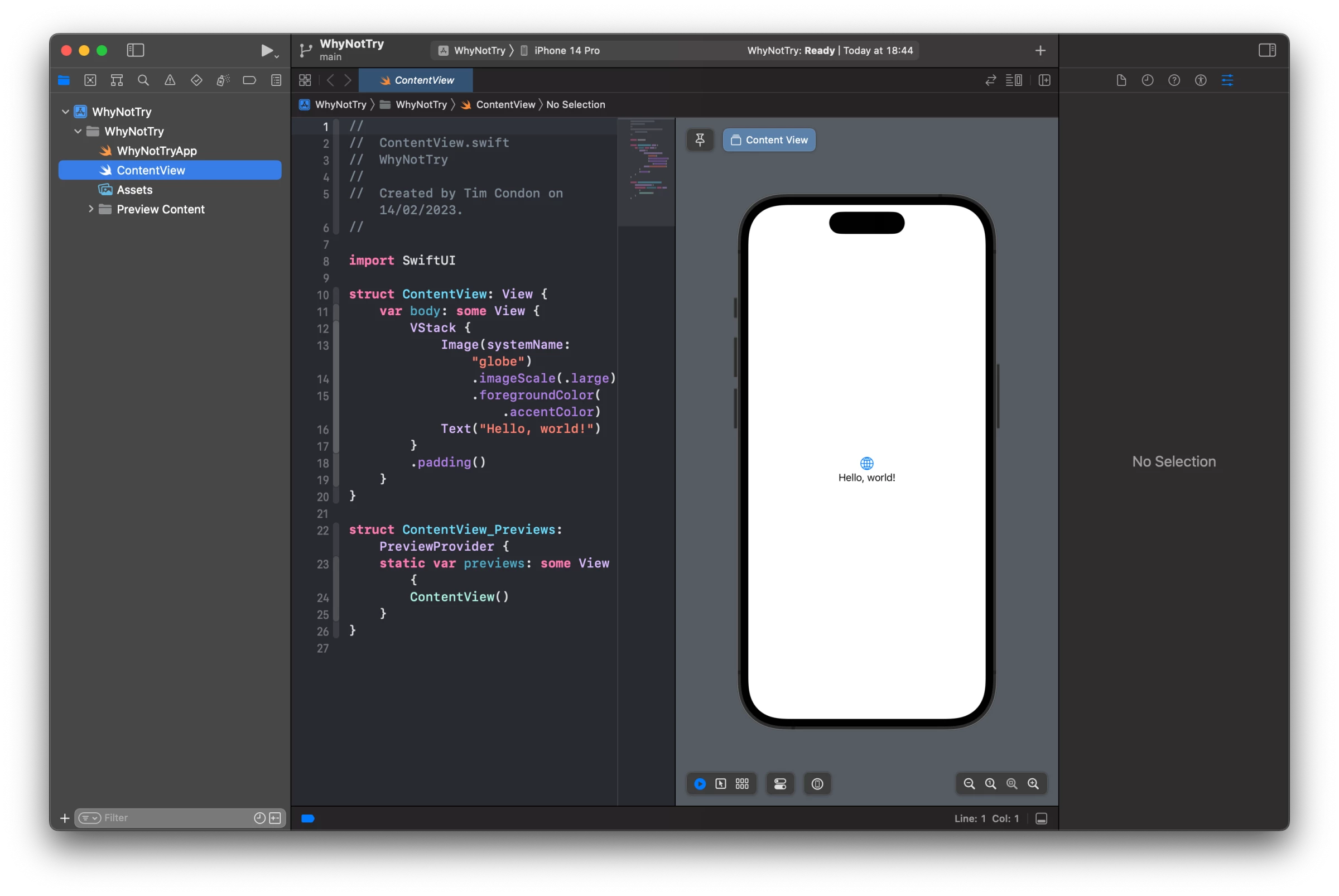 Swift user interface User interface of Swift