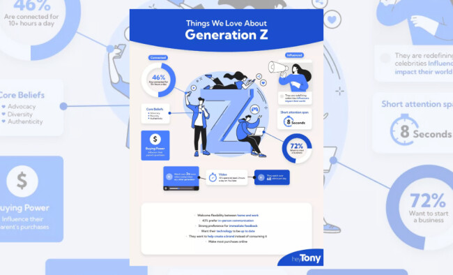 black and white advocacy infographic about social issues with bold typography and statistical elements