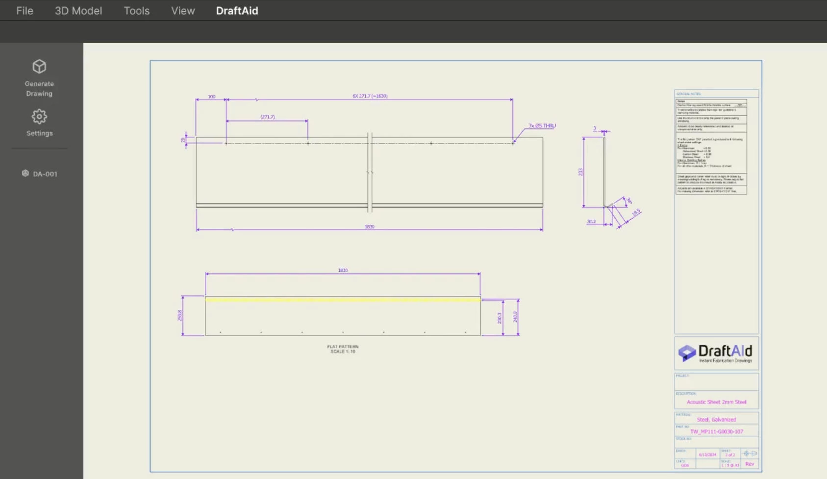 DraftAid dashboard DraftAid dashboard