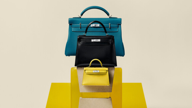 Hermès Kelly Handbags Hermès' Kelly Handbags in different colors and sizes