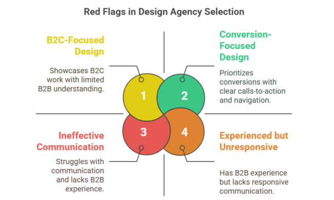 Red Flags When Choosing a B2B Design Agency