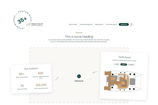 Dream Yacht Sales Website