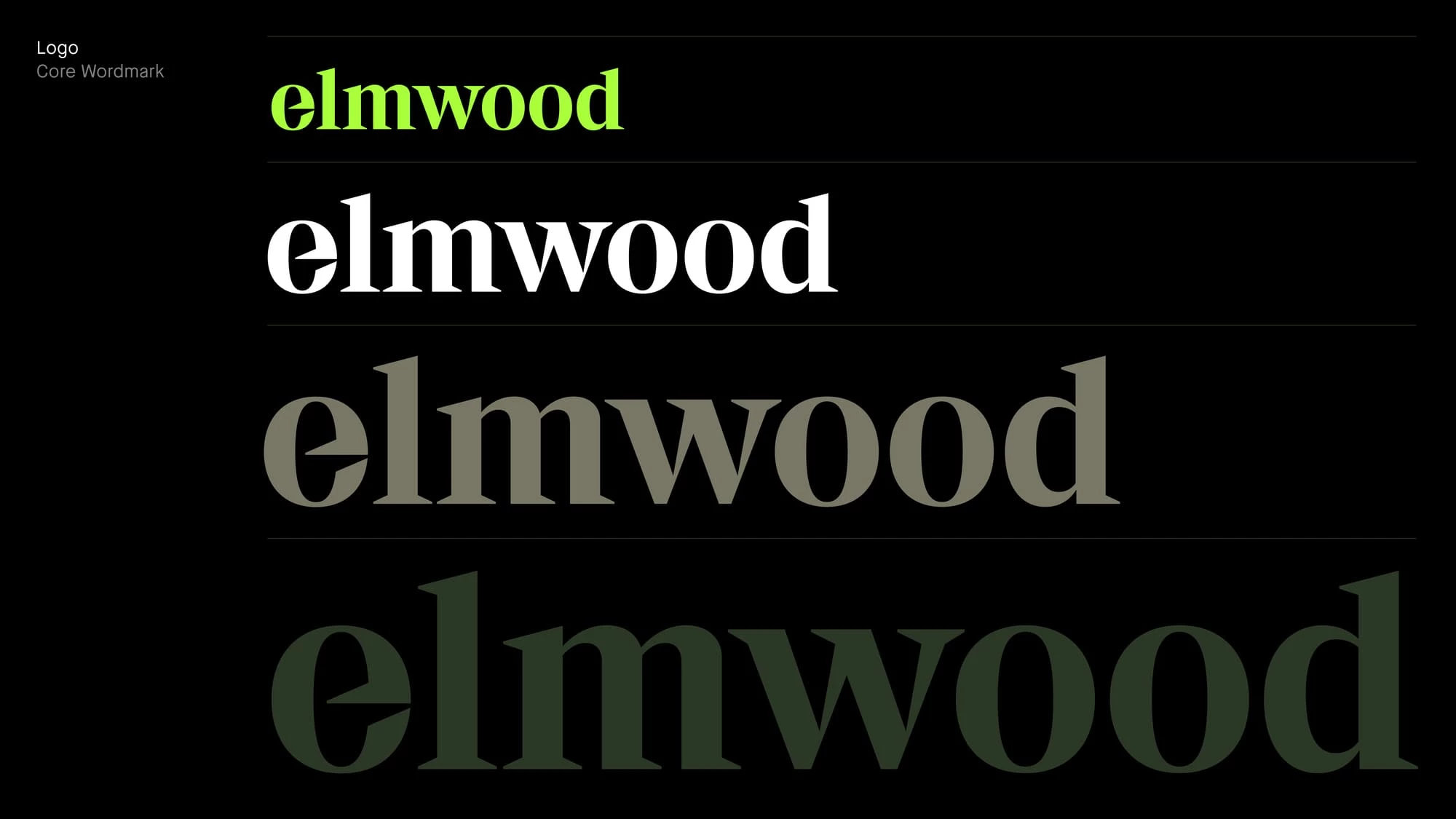 Elmwood's typefaces | Source: Elmwood