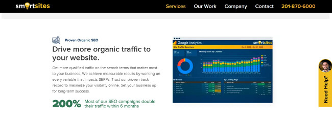 SmartSites SEO page