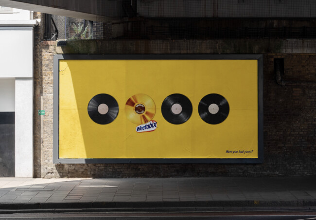 Weetabix's OOH Campaign Celebrating Raye | Source: BBH London Weetabix's OOH Campaign Celebrating Raye | Source: BBH London