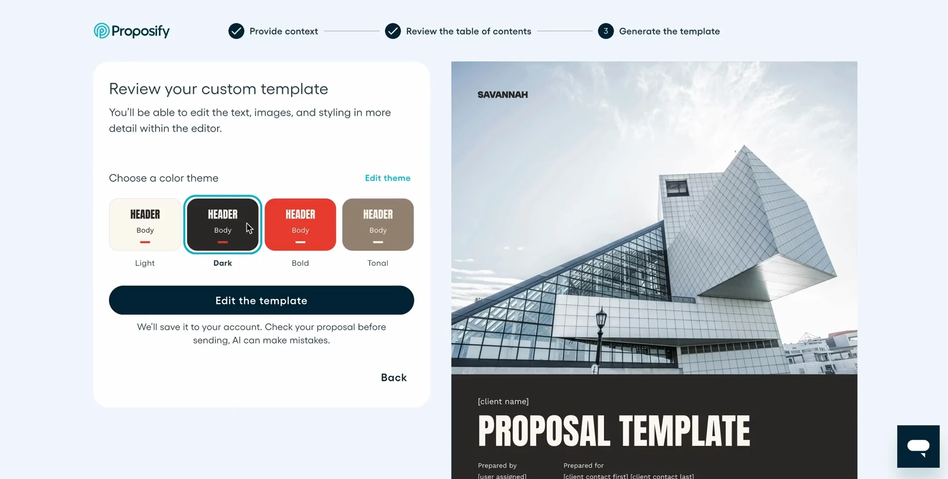 Proposify Onboarding