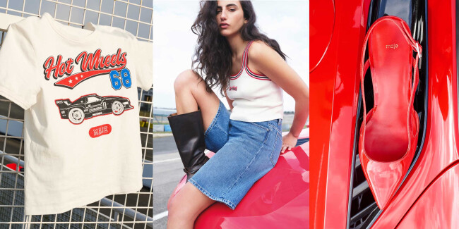 Pieces from the Hot Wheels x Maje spring/summer capsule collection